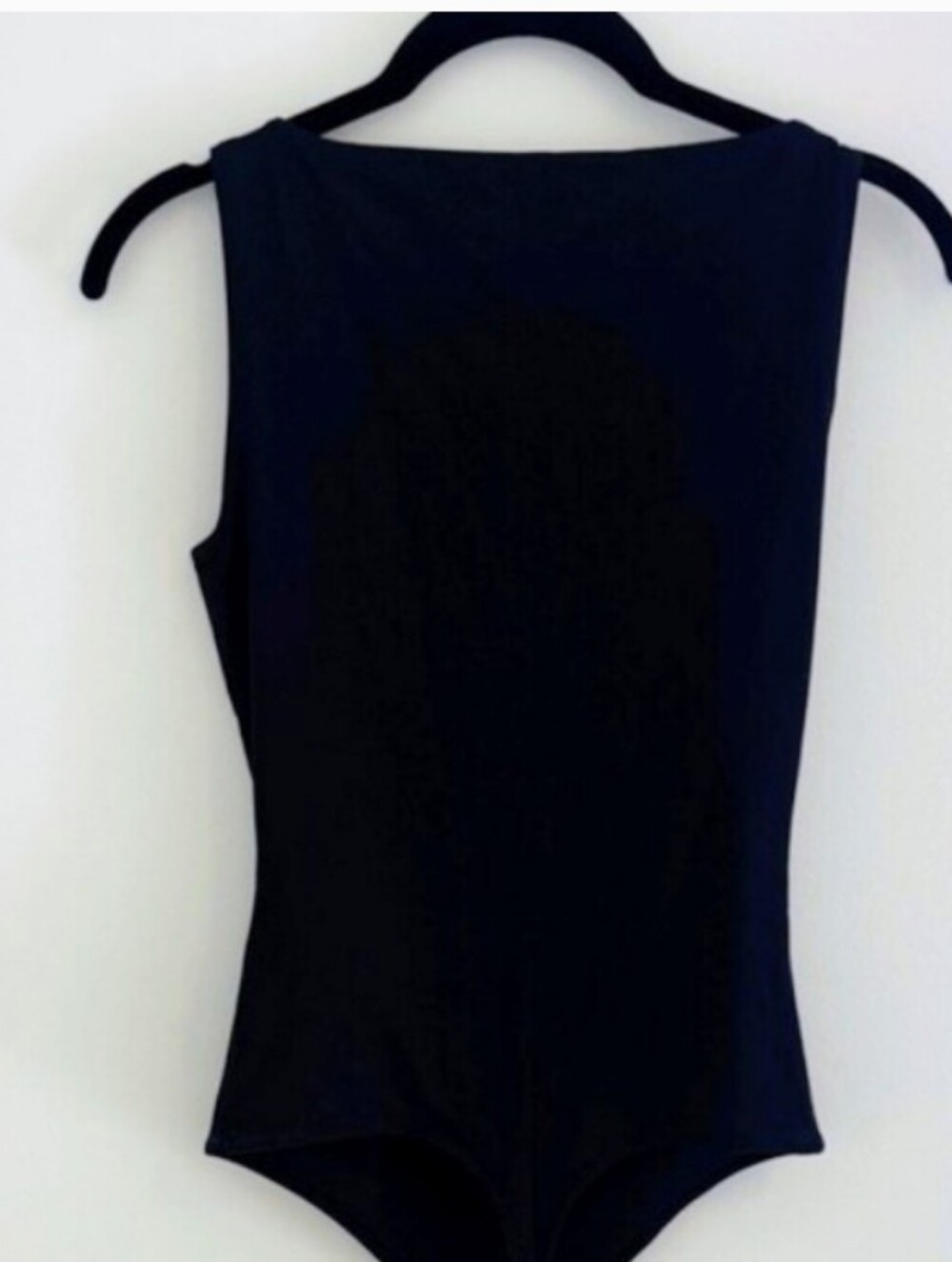 Abercrombie & Fitch Black Boatneck Bodysuit XS